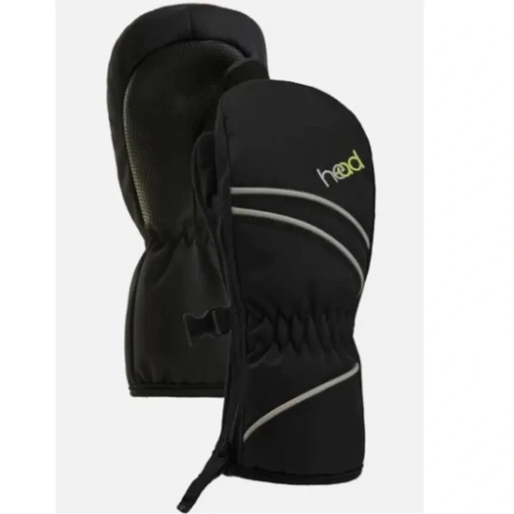 HEAD Junior Kids Ski Mittens Winter Gloves, Insulated Waterproof